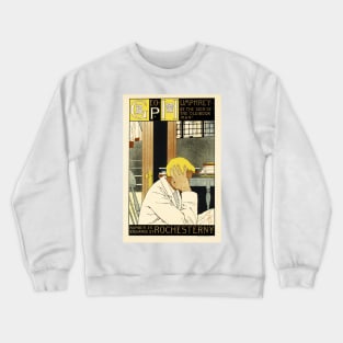 Geo P Humprey ROCHESTERNY by Poster Artist M.Louis Stowell 1896 Maitres De Affiche Crewneck Sweatshirt